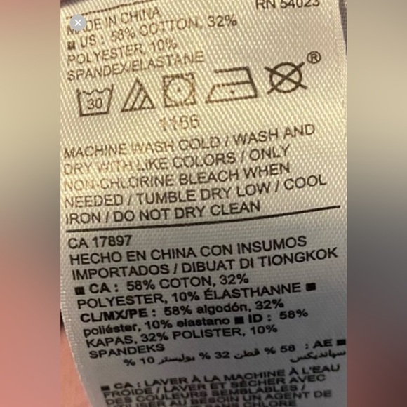 Old navy Light purple super skinny rockstar Jeans size 6 NWT - Picture 10 of 10